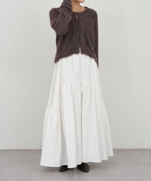 SHENERY（シーナリー） スカート タフタボリュームスカート : ZOZOTOWN