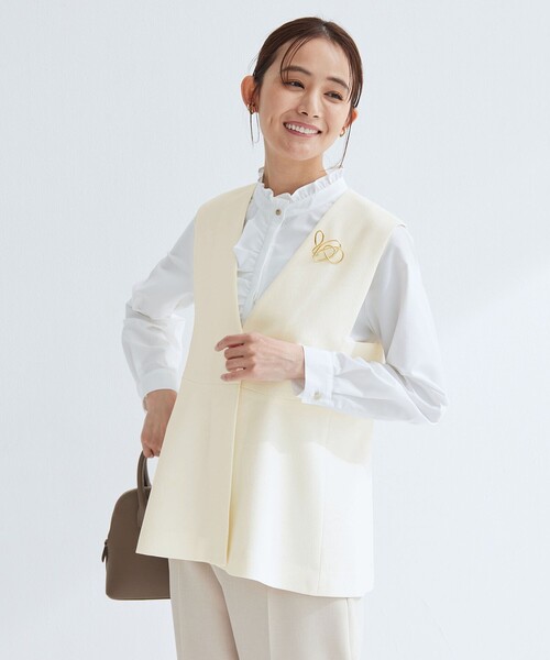 green label relaxing（グリーンレーベルリラクシング） ベスト ジレ