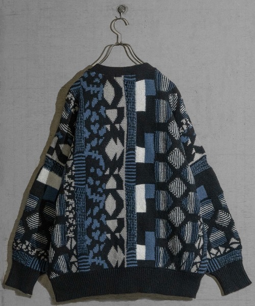 「Naive magic」 ジャケット LARGE ブルー メンズ_画像2