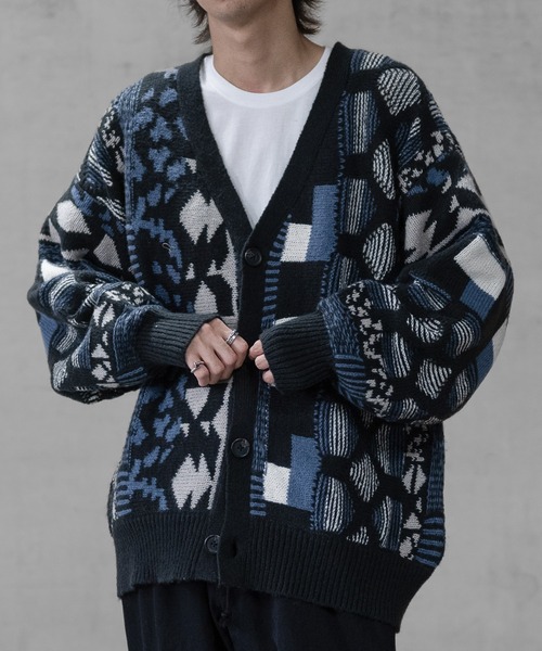 「Naive magic」 ジャケット LARGE ブルー メンズ_画像7