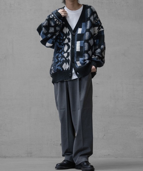 「Naive magic」 ジャケット LARGE ブルー メンズ_画像8