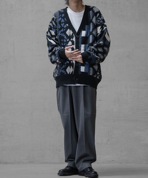 「Naive magic」 ジャケット LARGE ブルー メンズ_画像9