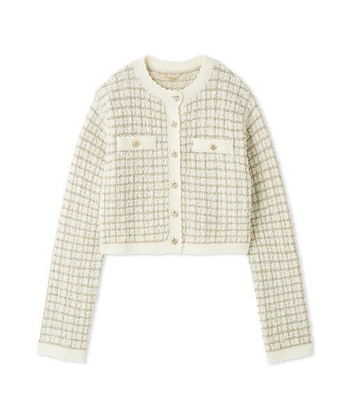 LILY BROWN（リリーブラウン） パジャマ ルームウェア ツイードニット