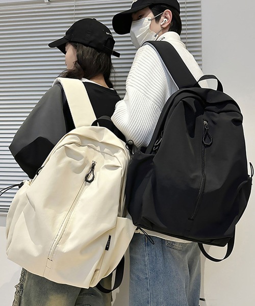 デイバック リュック ベーシックバックパック/リュック/通勤・通学/A4サイズ PCバッグ レディース メンズ | lulufa | 16