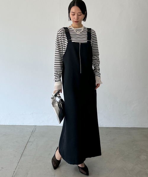 DOUX ARCHIVES（ドゥアルシーヴ） サロペットスカート 38 アイボリー