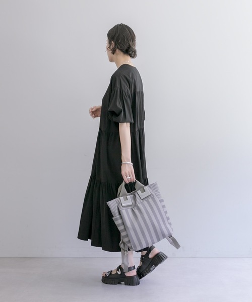 「ear PAPILLONNER」 リュック FREE グレー レディース_画像6