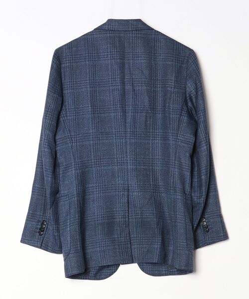 「SHIPS」 テーラードジャケット 42 ブルー メンズ_画像2