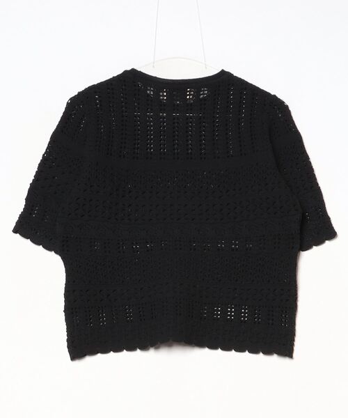 「UNITED ARROWS」 半袖ニット FREE ブラック レディースの画像