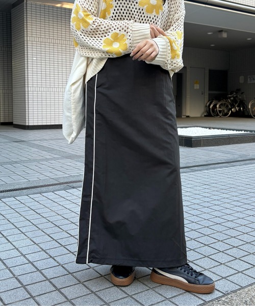 「CPCM」 ロングスカート FREE ブラック レディース_画像5