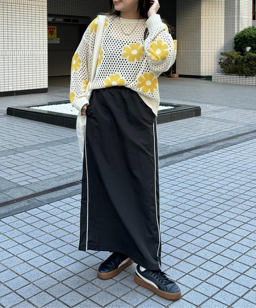 「CPCM」 ロングスカート FREE ブラック レディース_画像9