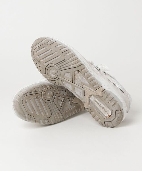 「New Balance」 ローカットスニーカー 26.0cm ホワイト メンズ_画像3