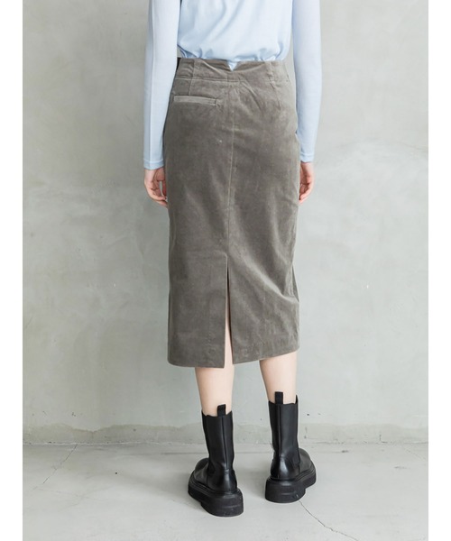 「enchainement」 タイトスカート 1 ベージュ レディース_画像2