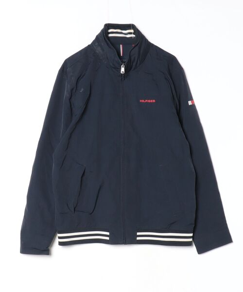 トミーヒルフィガー 中綿 ナイロンジャケット　ネイビー Lサイズ　未使用 TOMMY HILFIGER（トミー・ヒルフィガー） ブルゾン LARGE ネイビー