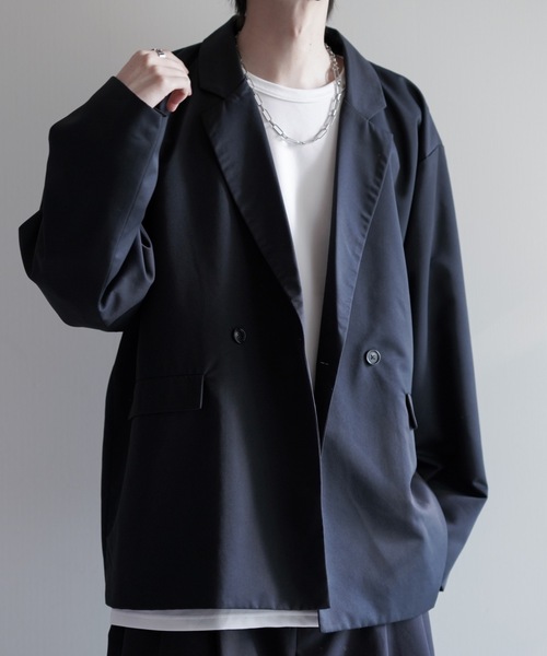 「cussil」 テーラードジャケット L オフホワイト メンズ_画像3