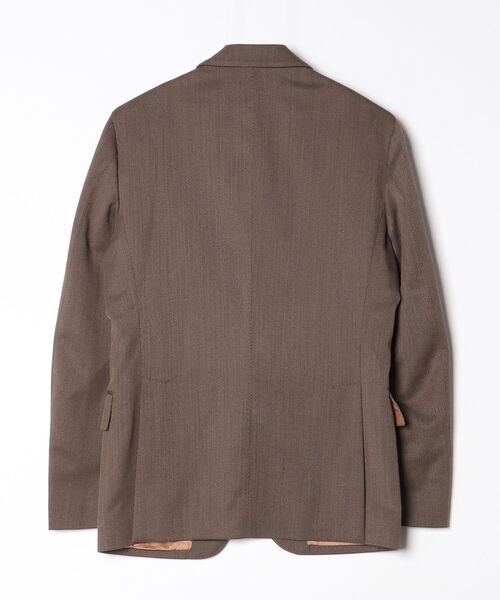 「GABRIELE PASINI」 テーラードジャケット 46 ブラウン メンズ_画像2