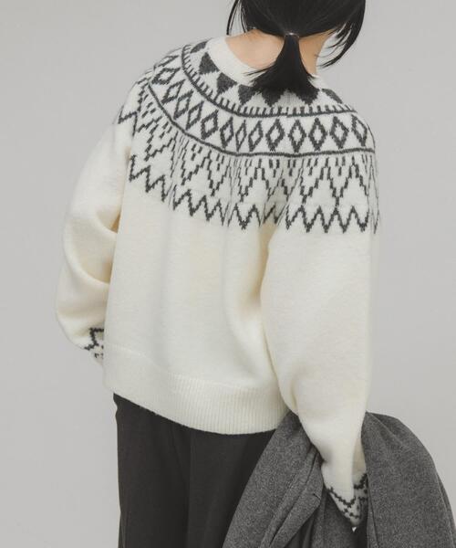 KBF（ケービーエフ） ニット セーター ノルディックニット レディース