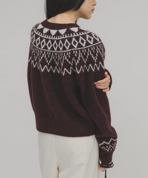 KBF（ケービーエフ） ニット セーター ノルディックニット レディース