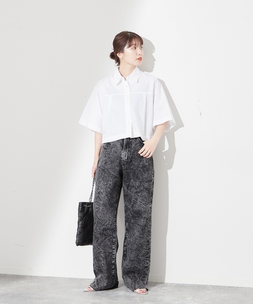 Oriens JOURNAL STANDARD」 デニムパンツ 24 イエロー レディース