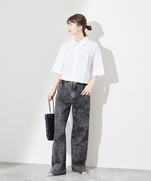 Oriens JOURNAL STANDARD」 デニムパンツ 24 イエロー レディース