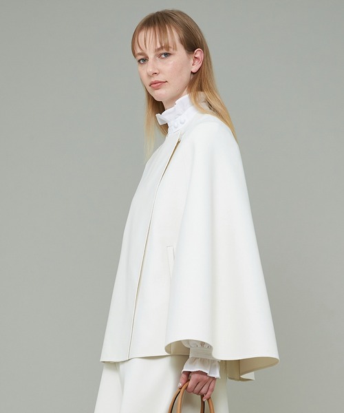 ESTNATION（エストネーション） ポンチョコート FREE ネイビー