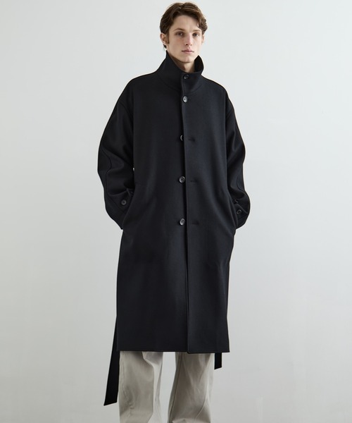 zoe コート SUIT SELECT コート アウター 「4S」ダブルフェイス/スタンドカラー