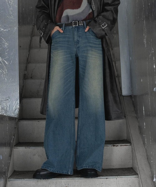 「HARE」 デニムパンツ MEDIUM ブルー系その他2 メンズ_画像9