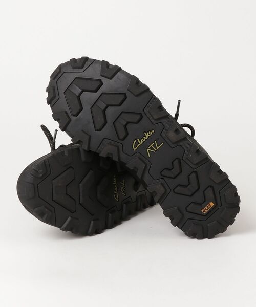 Clarks（クラークス） ローカットスニーカー UK8 ブラック メンズ