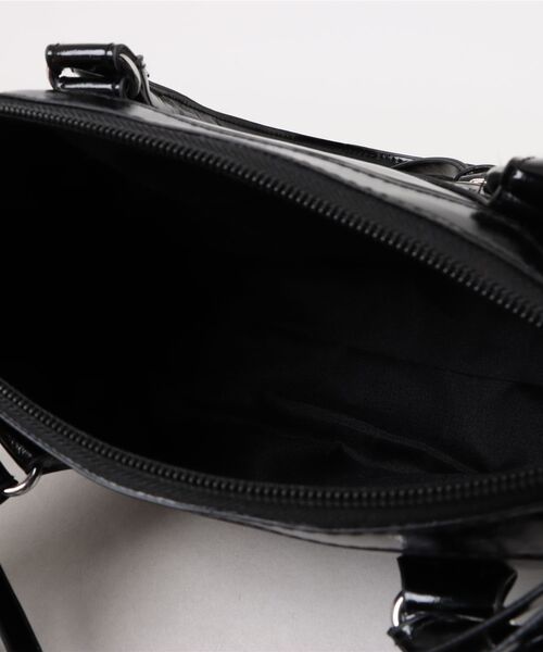 MASHIRO ショルダーバッグ バッグ スタッズデザイン3WAYバッグミニ