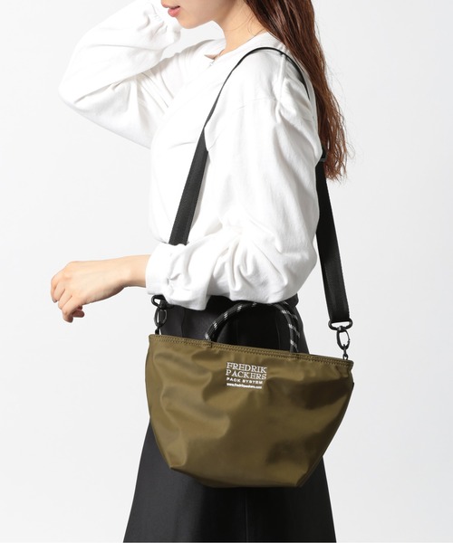 「FREDRIK PACKERS」 2WAYバッグ FREE オリーブ レディース_画像8