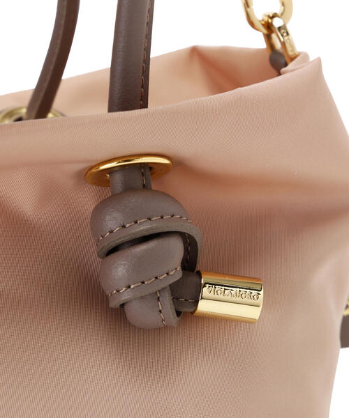 VIOLAd'ORO（ヴィオラドーロ） 2WAYバッグ F ベージュ レディース