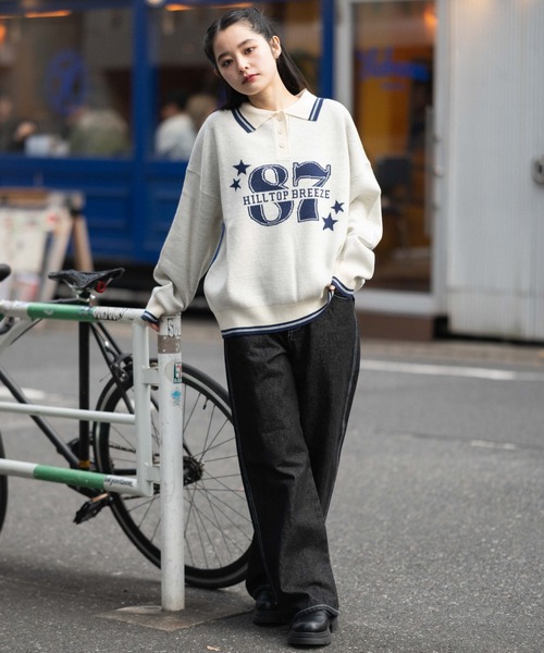 WEGO（ウィゴー） ニット セーター WEGO/「26年春新作」ポロニットプル