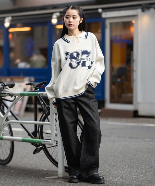 WEGO（ウィゴー） ニット セーター WEGO/「26年春新作」ポロニットプル