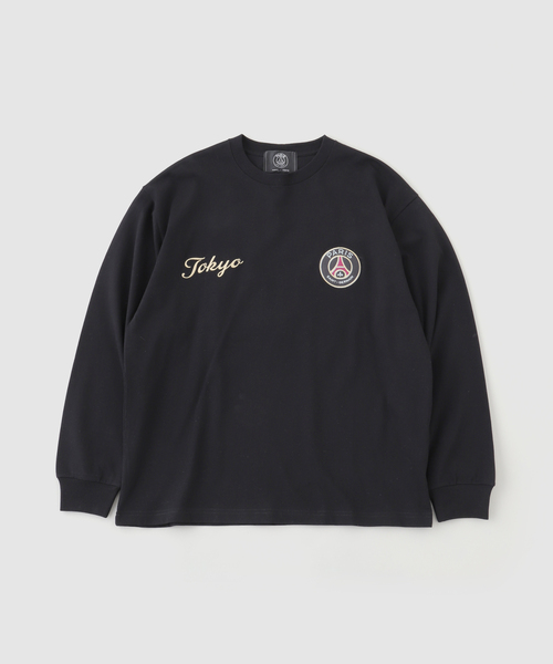 tシャツ 「Paris Saint-Germain 」JP TOKYO刺繍 ロングスリーブ T
