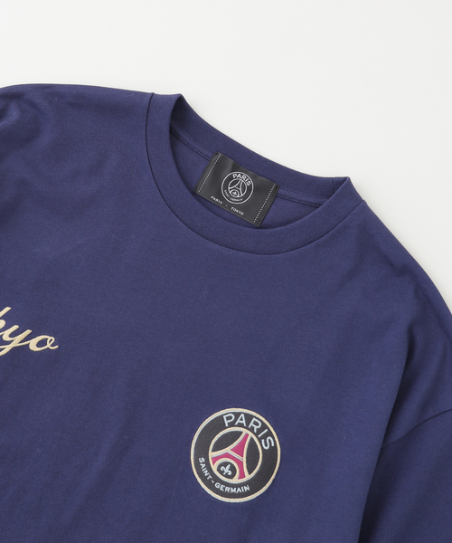tシャツ 「Paris Saint-Germain 」JP TOKYO刺繍 ロングスリーブ T