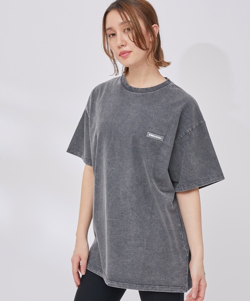 「WIND AND SEA」 半袖Tシャツ「NERGYコラボ」 L ブラック レディース_画像7