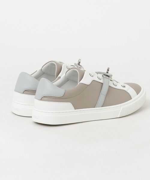 「HERMES」 ローカットスニーカー - ベージュ レディースの画像