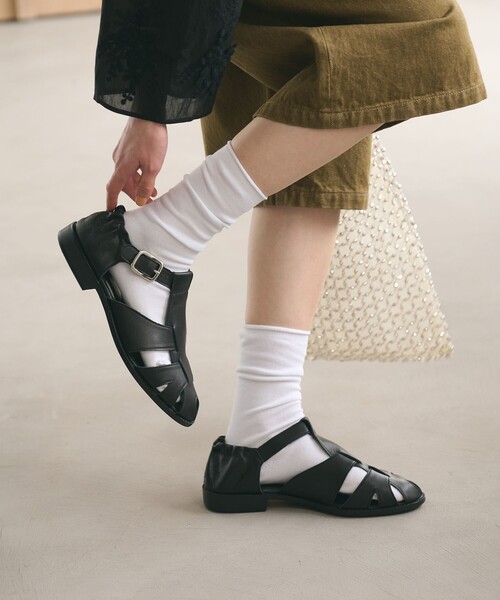 ビューティーアンドユース ユナイテッドアローズ グルカサンダル BEAUTY＆YOUTH UNITED ARROWS サンダル ギャザー グルカサンダル