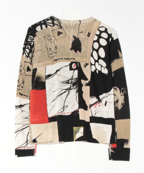 「Desigual」 長袖ニット L ベージュ レディース_画像2