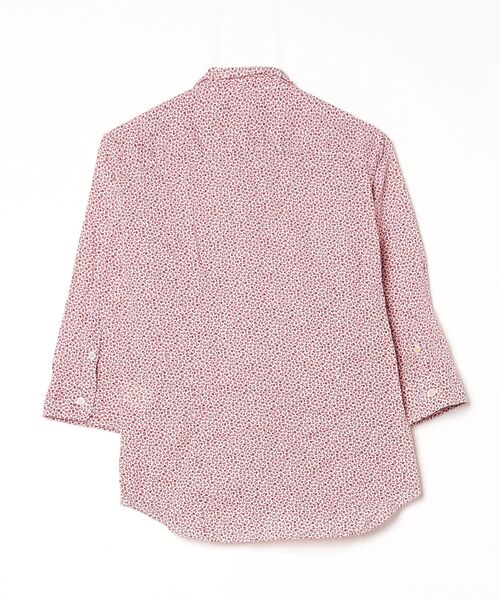 「SHIPS JET BLUE」 7分袖シャツ SMALL レッド メンズ_画像2