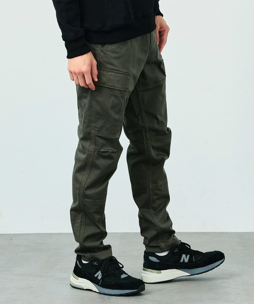 「Alpha Industries」 カーゴパンツ LARGE ダークオリーブ メンズ_画像3