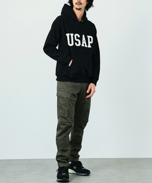 「Alpha Industries」 カーゴパンツ LARGE ダークオリーブ メンズ_画像7