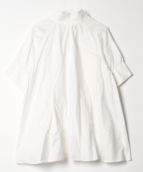 「BELLUNA」 半袖ブラウス X-LARGE ホワイト レディース_画像2