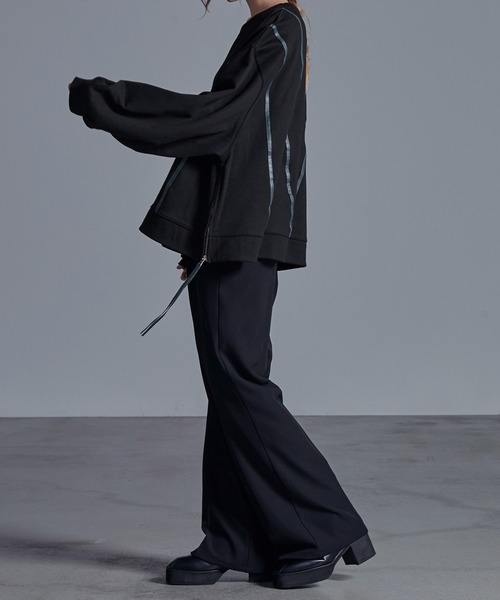 「Loose/ルース」 スウェットカットソー M ダークグレー メンズ_画像3