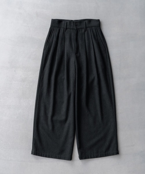 「SINSS」 スラックス MEDIUM チャコール メンズ_画像3
