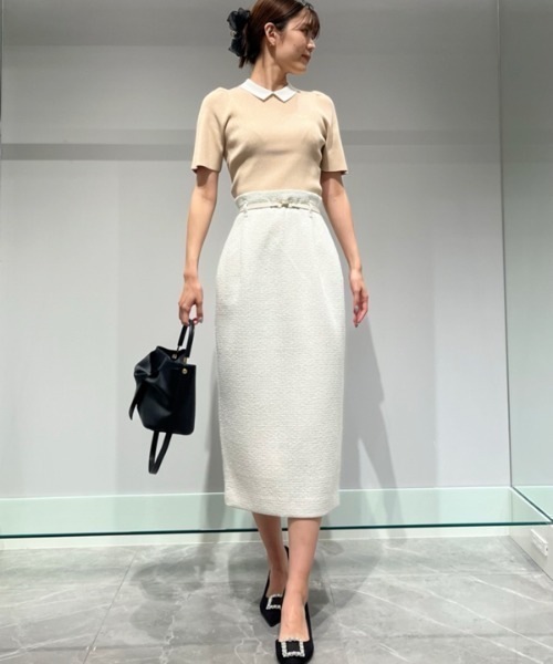 CELFORD（セルフォード） ロングスカート 36 ホワイト レディース