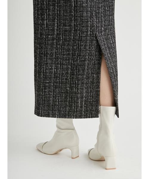 「CELFORD」 ロングスカート 36 ホワイト レディース_画像9