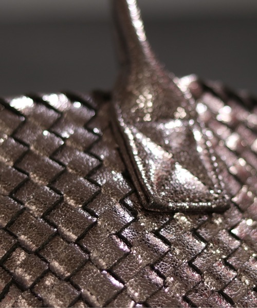 「GUSCIO」 ハンドバッグ FREE シルバー レディース_画像8