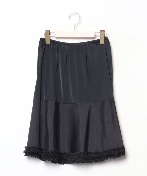 M'S GRACY（エムズグレイシー） レースフレアスカート 38 ブラック
