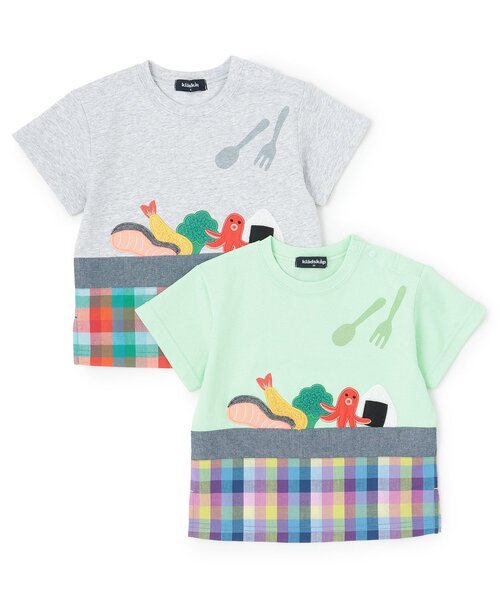 クレードスコープkladskap トップス kladskap（クレードスコープ） tシャツ 速乾 お弁当半袖Tシャツ「接触