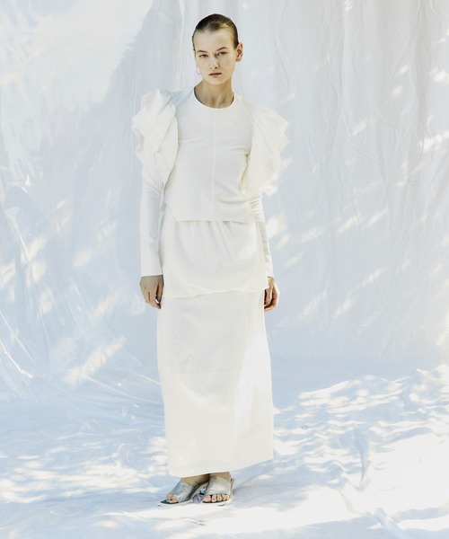 「AULA AILA」 長袖ブラウス 0 ブラック レディース_画像4